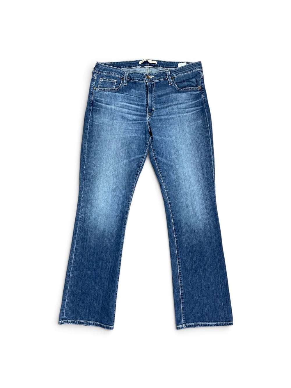 Big Star | Darkwash Denim Blue Bootcut Jeans Maddie Bootcut 33 Regular Horseshoe